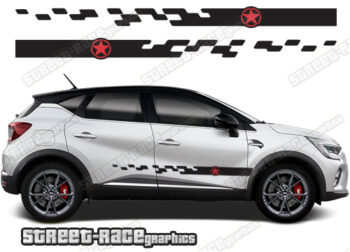 Renault Captur 055 - racing stripes