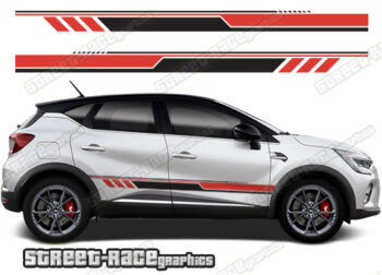 Renault Captur 056 - racing stripes