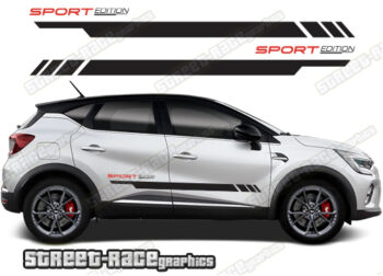 Renault Captur 057 - racing stripes
