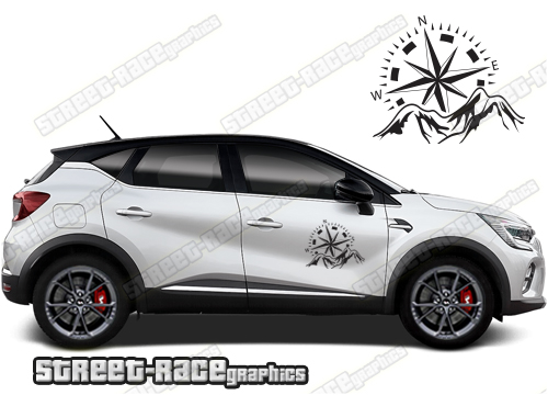 Renault Captur 070 - Mountain compasses