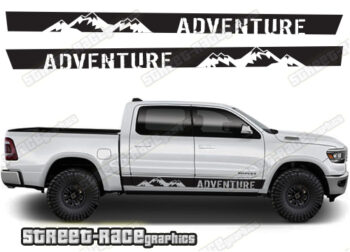 Dodge RAM racing stripes 003