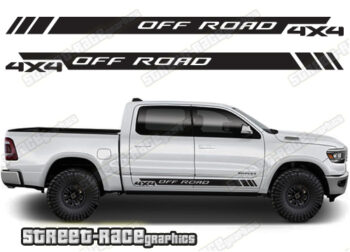 Dodge RAM racing stripes 006