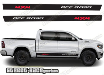Dodge RAM racing stripes 007