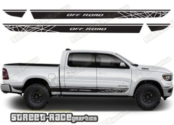Dodge RAM racing stripes 008
