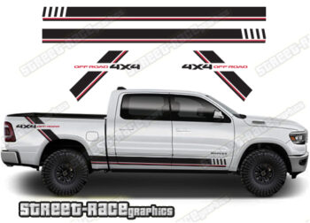 Dodge RAM racing stripes 009