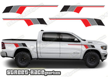 Dodge RAM racing stripes 012