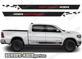 Dodge RAM racing stripes 018