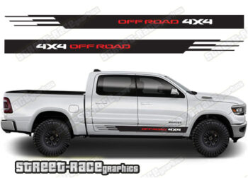 Dodge RAM racing stripes 019