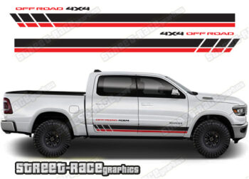 Dodge RAM racing stripes 020