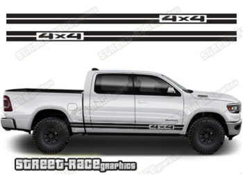 Dodge RAM racing stripes 021