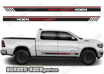 Dodge RAM racing stripes 022