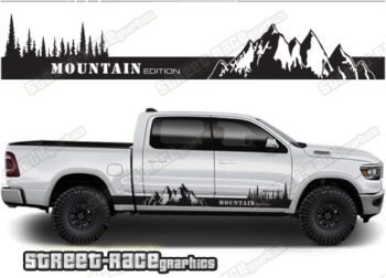 Dodge RAM racing stripes 027