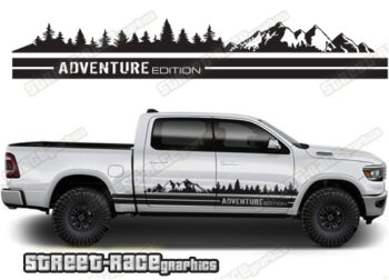 Dodge RAM racing stripes 028