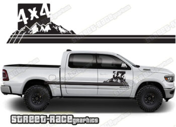 Dodge RAM racing stripes 030