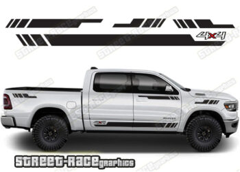 Dodge RAM racing stripes 032