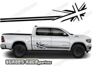 Dodge RAM racing stripes 035