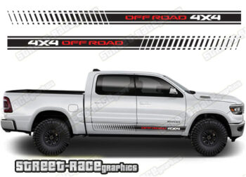 Dodge RAM racing stripes 036