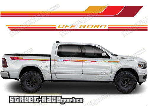 Dodge RAM stickers 039