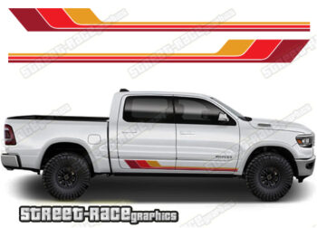 Dodge RAM racing stripes 041