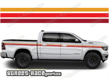 Dodge RAM racing stripes 043