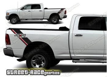Dodge RAM tub stickers 007