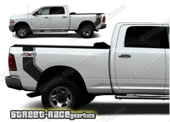 Dodge RAM tub stickers 008
