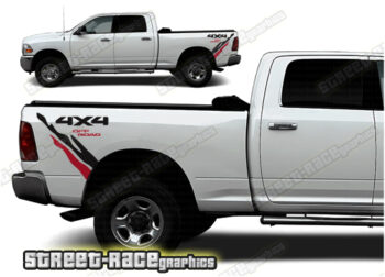 Dodge RAM tub stickers 011