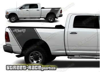Dodge RAM tub stickers 012
