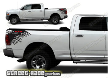 Dodge RAM tub stickers 014