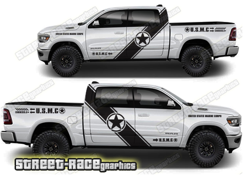 Dodge RAM large 024 - USMC