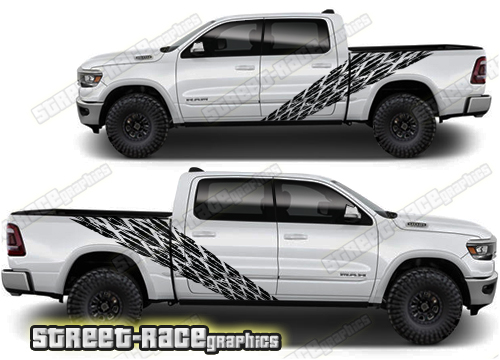 Dodge RAM large 028 - Tyre tracks