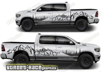 Dodge RAM large 041 - Mountains