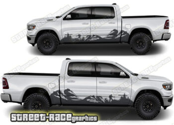 Dodge RAM large 055 - Mountains