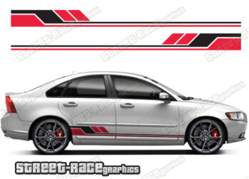 Volvo S40 racing stripes 028
