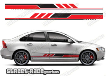 Volvo S40 racing stripes 029