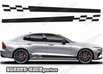 Volvo S60 racing stripes 001