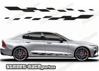 Volvo S60 racing stripes 007