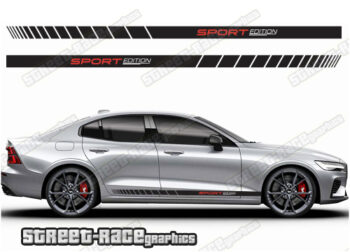 Volvo S60 racing stripes 009