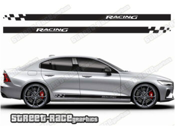 Volvo S60 racing stripes 010