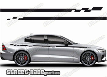 Volvo S60 racing stripes 012