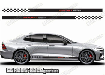 Volvo S60 racing stripes 017