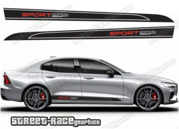 Volvo S60 racing stripes 018