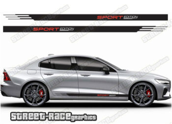 Volvo S60 racing stripes 019