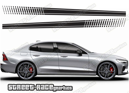 Volvo S60 racing stripes 021