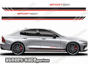 Volvo S60 racing stripes 022