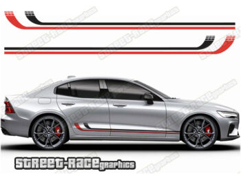Volvo S60 racing stripes 026