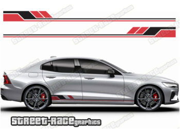 Volvo S60 racing stripes 028