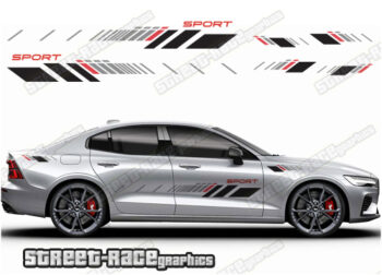 Volvo S60 racing stripes 031