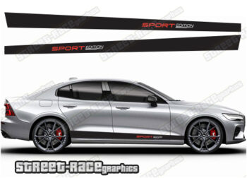 Volvo S60 racing stripes 032