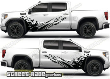 GMC Sierra large 001 - mud splatter graphics